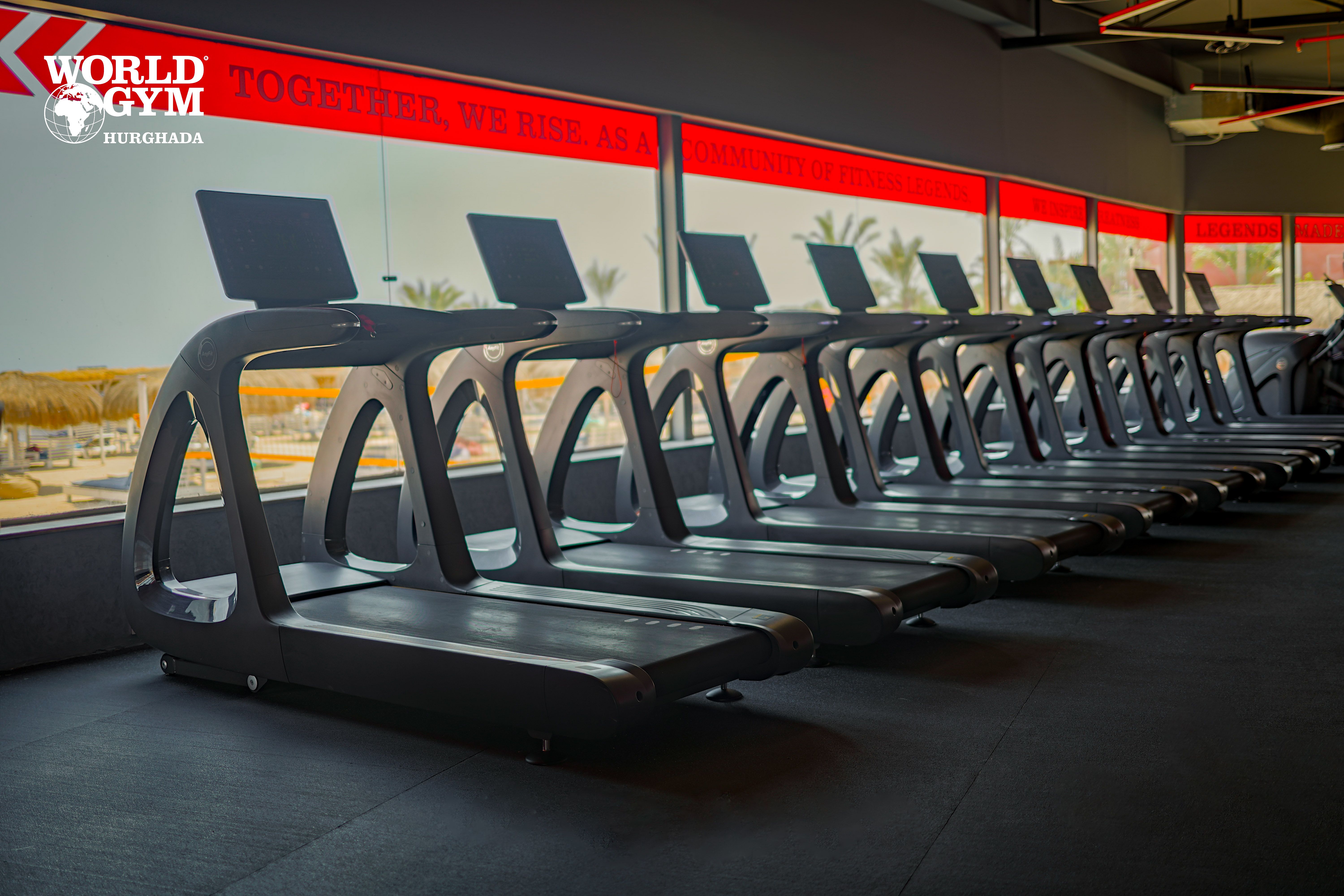 Gym Floor "beachfront Cardio area"