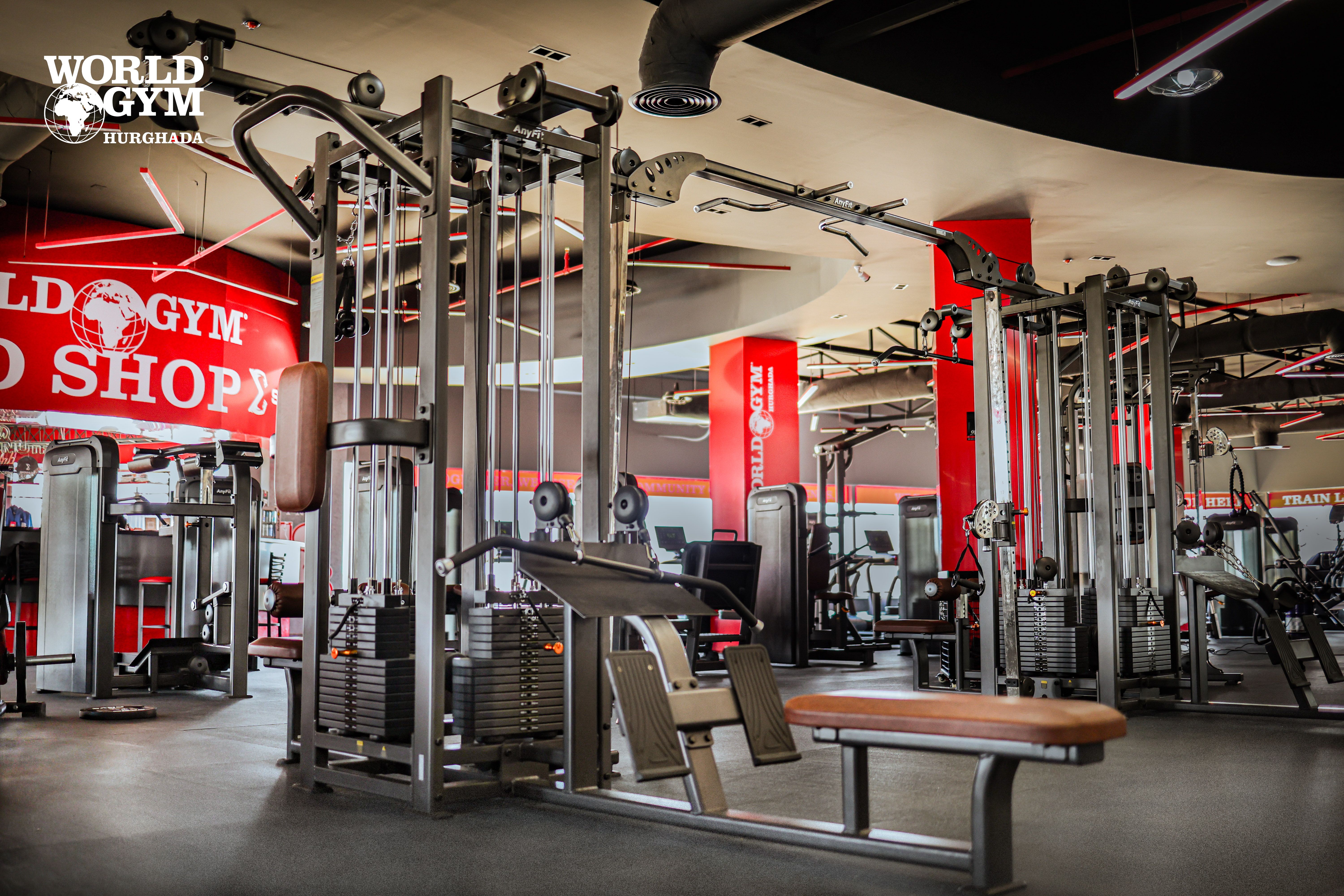 Pin loaded machines area